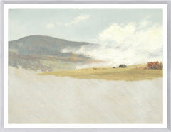 35.5 × 27.5 in – Glass Framed