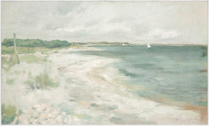 Storm Clouds C. 1880 — nature and landscape fine art print in cool tones at Laurie Yapp Home