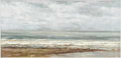 69 × 33 in – Framed Canvas, Warm Tones