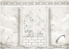 66 × 94.5 in – Lienzo Gallery Wrap, Cerúleo