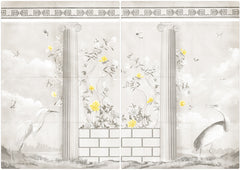 78 × 112.5 in – Lienzo con bastidor, Iluminador