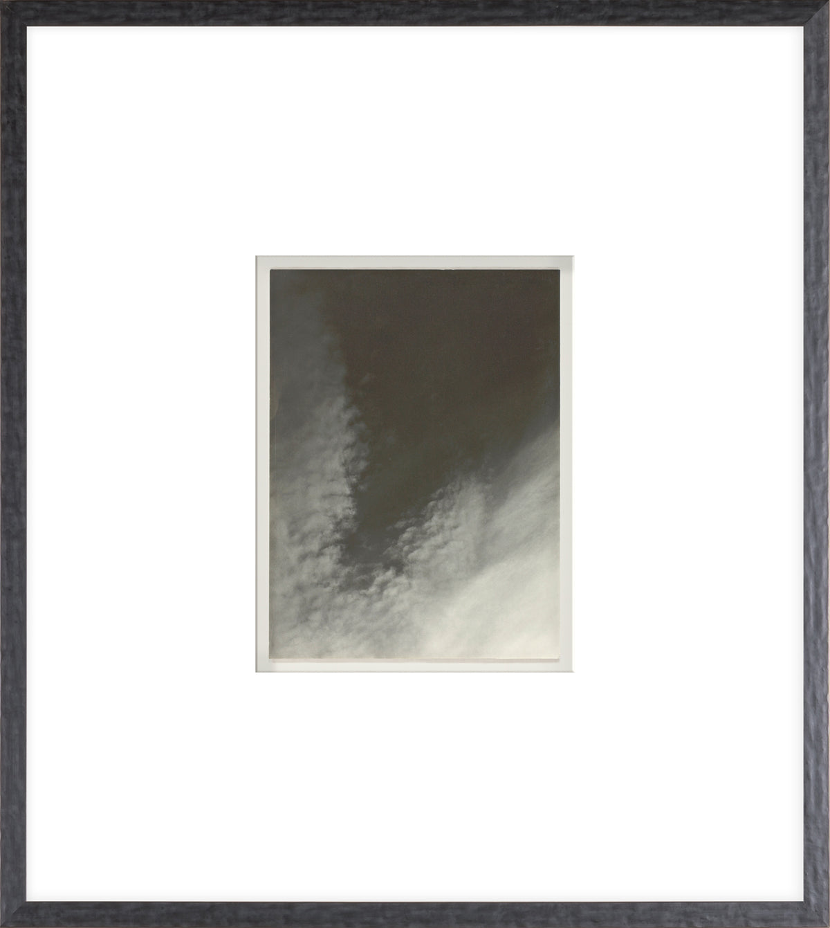 front view of Cloud Sequence Stieglitz XII luxury Artwork