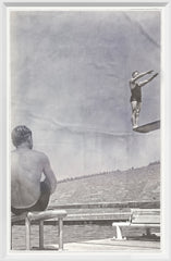 17 × 26 in – Glass Framed
