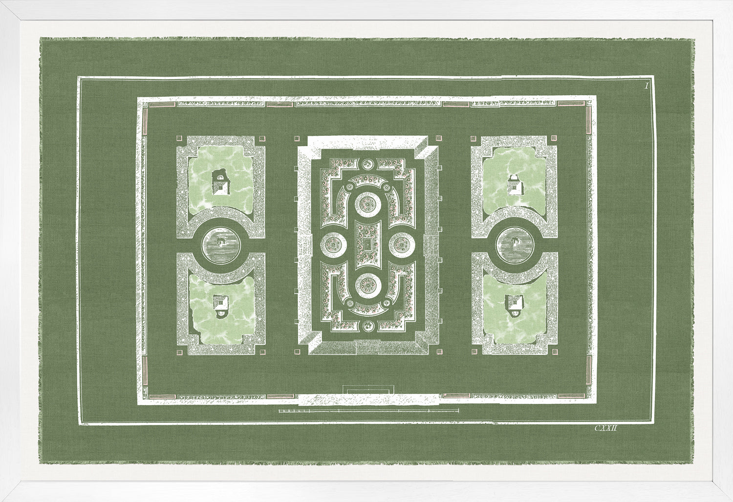 Parterre Classique I — architecture and travel fine art print shown from another angle