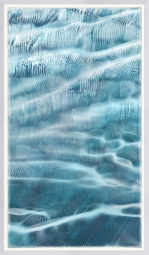 Undercurrent I — fine art print in cool tones at Laurie Yapp Home