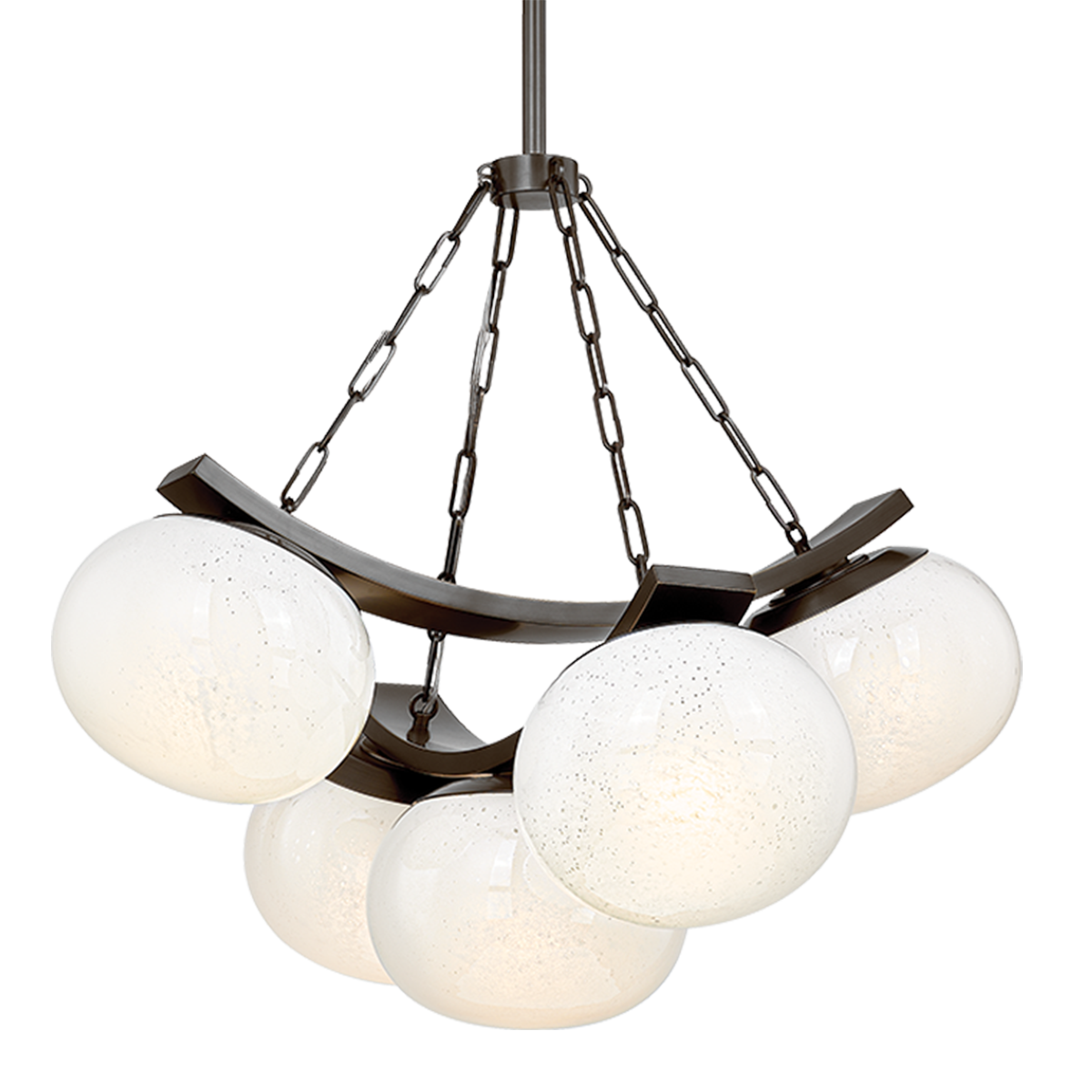 Duxbury Chandelier 31.75" in aged brass — a Hudson Valley chandelier for dining rooms, entries, and living rooms at Laurie Yapp Home.