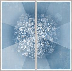 62.5 × 62.5 pulg. – Enmarcado en cristal