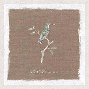 Oiseau Sur Lin V — nature and landscape fine art print in neutral tones at Laurie Yapp Home