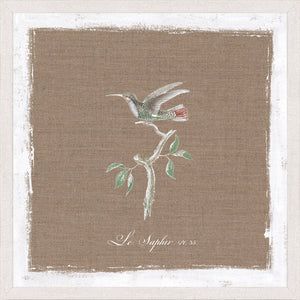 Oiseau Sur Lin VI — nature and landscape fine art print in neutral tones at Laurie Yapp Home