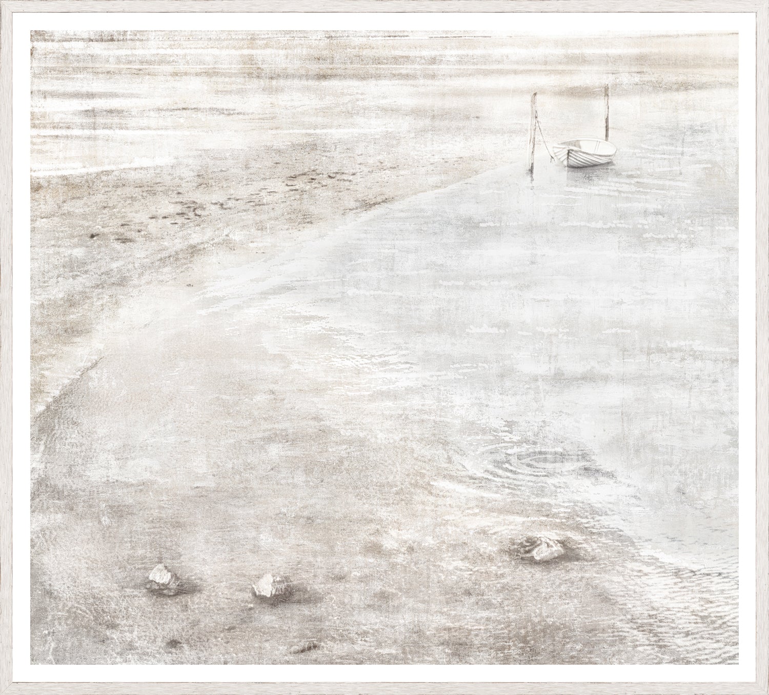 Little White Boat 1940 framed art print