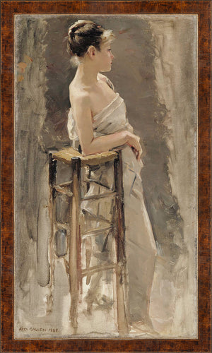 Collection 23 Model Exercise C 1885 framed art print