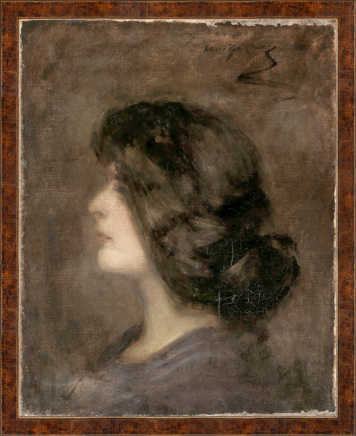 Collection 23 Laura At Fifteen C 1894 framed art print