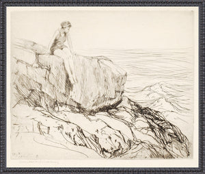 Collection 23 Ledges C 1933 framed art print