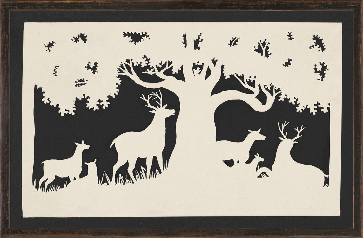 Northern Silhouette Deer Pair Bundle