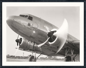 front view of NOSTALGIA COLLECTION – DOUGLAS DC 3 C. 1940 luxury Artwork