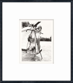 angle view of NOSTALGIA COLLECTION – ANCHORS UP C. 1949 luxury Artwork