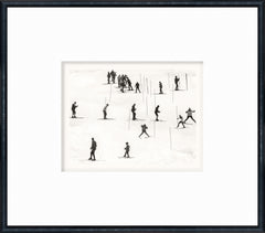 Small Photograph + White Borders (Frame Size 16.75 × 14.75 in)