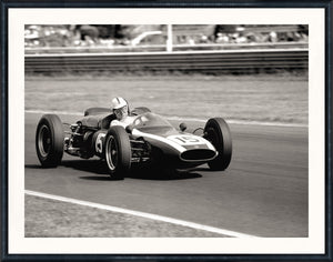 front view of NOSTALGIA COLLECTION – CAR RACING C. 1963 luxury Artwork