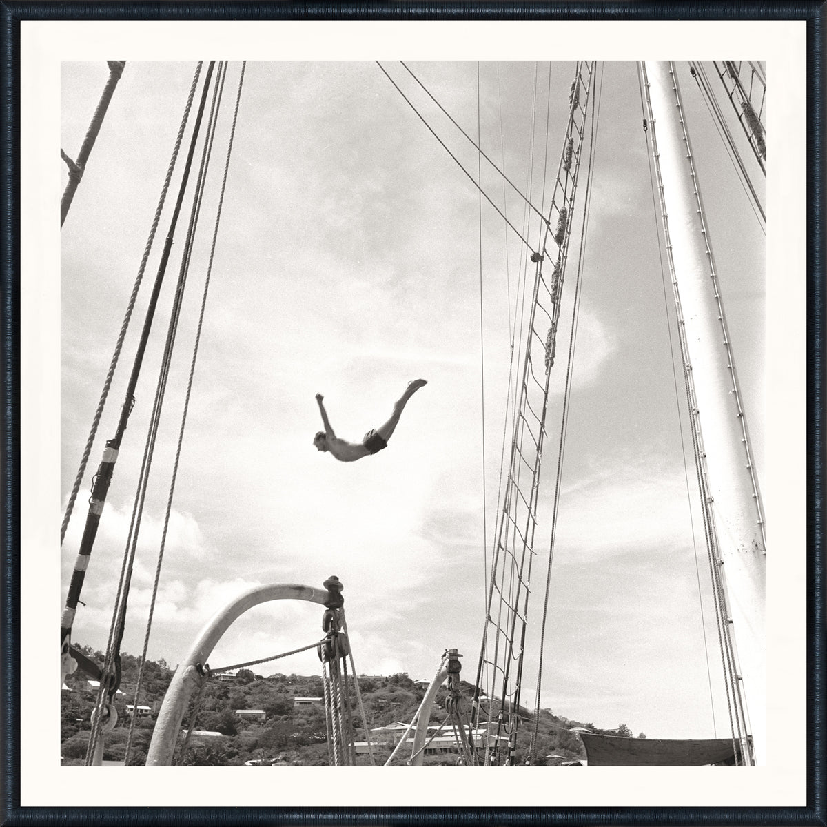 front view of NOSTALGIA COLLECTION – FROM THE MAST C. 1962 luxury Artwork