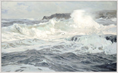 53 × 33 in – Framed Canvas