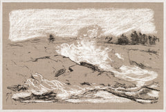 33.25 × 49.25 in – Glass Framed