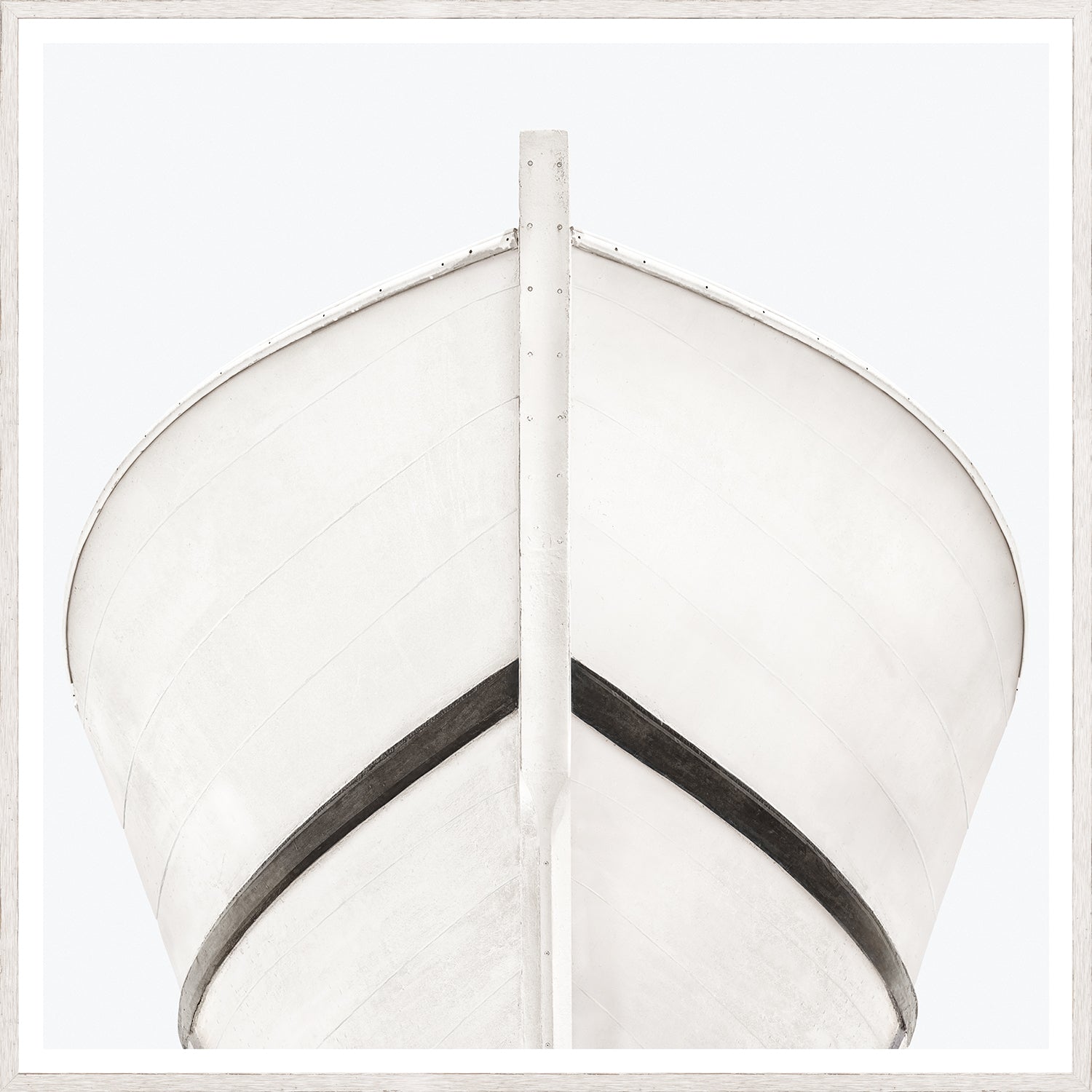 Seaworn Bows I — architecture and travel fine art print in cool tones at Laurie Yapp Home
