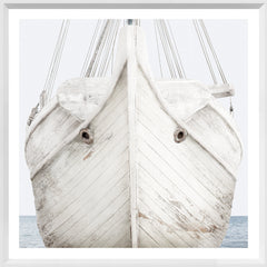 21 × 21 in – White Frame