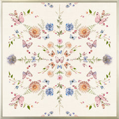 29.25 × 29.25 in – Glass Framed