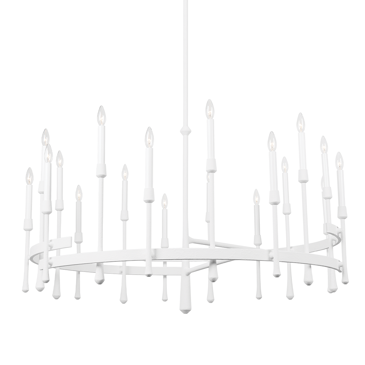 Hathaway Chandelier 52" — a Hudson Valley chandelier for dining rooms, entries, and living rooms at Laurie Yapp Home.