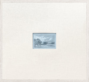 Mini Sketch I C. 1892 — nature and landscape fine art print in cool tones at Laurie Yapp Home