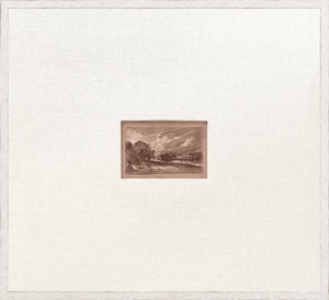 Mini Sketch I C. 1892 — nature and landscape fine art print shown from another angle