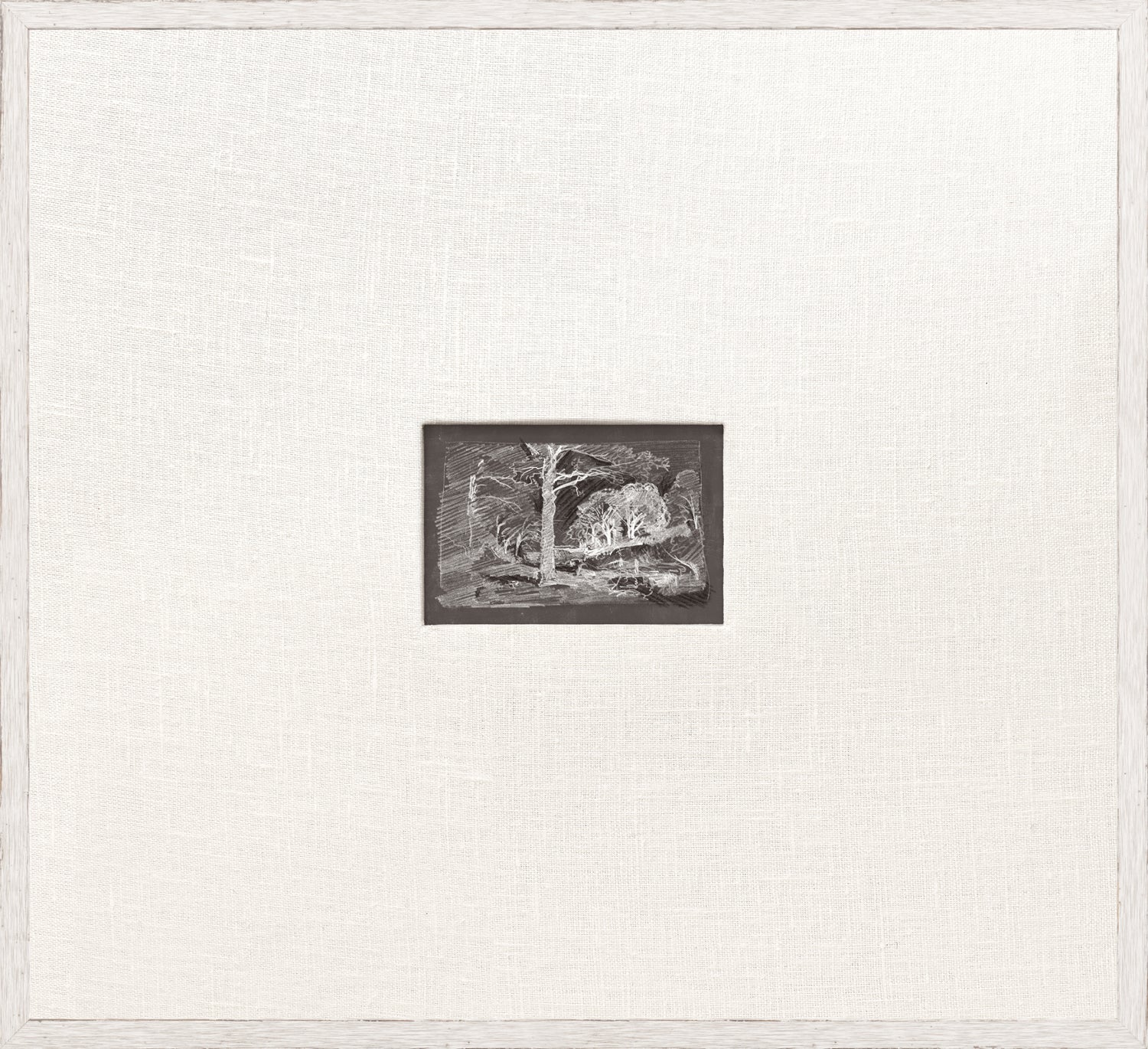 Mini Sketch III C. 1892 — nature and landscape fine art print shown from another angle