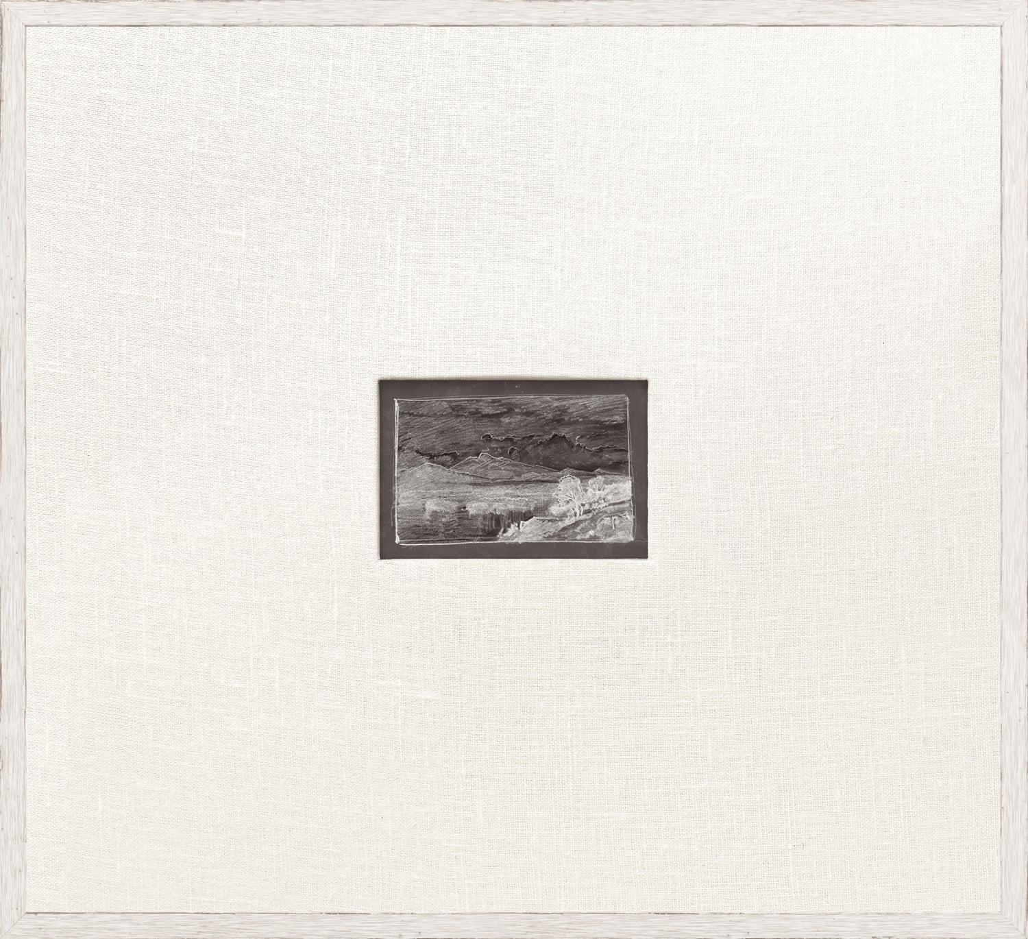 Mini Sketch IV C. 1892 — nature and landscape fine art print shown from another angle