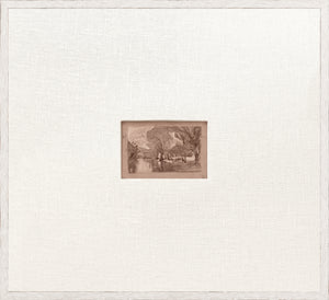 Mini Sketch VI C. 1892 — nature and landscape fine art print shown from another angle