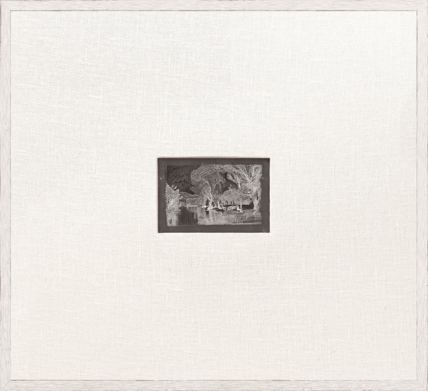 Mini Sketch VI C. 1892 — nature and landscape fine art print shown from another angle