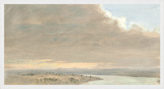36.2 × 66.7 cm – Lienzo sobre tabla, Marco blanco