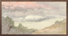 35,56 x 66,04 cm – Lienzo sobre tabla, marco de madera oscura