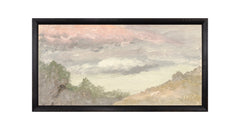 26,04 × 48,90 cm – Lienzo sobre tabla, marco negro