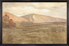 36.2 × 54 cm – Lienzo sobre tabla, Marco negro