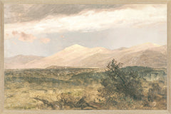 14 × 21 in – Lienzo montado sobre tabla, Marco de madera clara