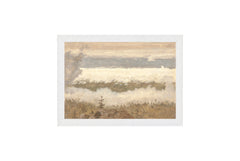 8.25 × 11.25 in – Canvas On Board, White Frame