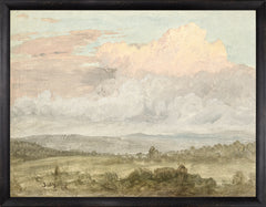 14.25 × 18.25 in – Canvas On Board, Black Frame