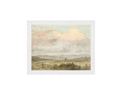 8.25 × 10.25 in – Canvas On Board, White Frame