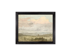 8.25 × 10.25 in – Canvas On Board, Black Frame