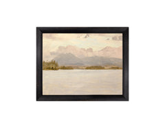 8.25 × 10.25 pulg. – Lienzo montado, Marco negro