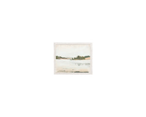 Raw Canvas Series – Inlet — nature and landscape fine art print shown from another angle