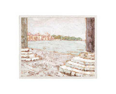21 × 17 in – Canvas On Board