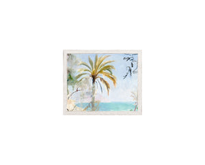 Raw Canvas Series – Italian Coast I — nature and landscape fine art print shown from another angle