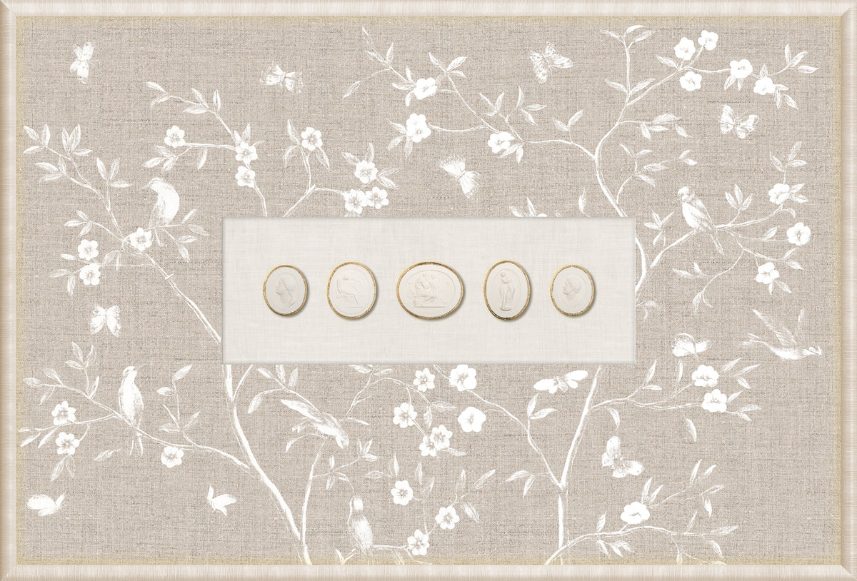 Grand Tour Intaglio Linen Sanctuary III