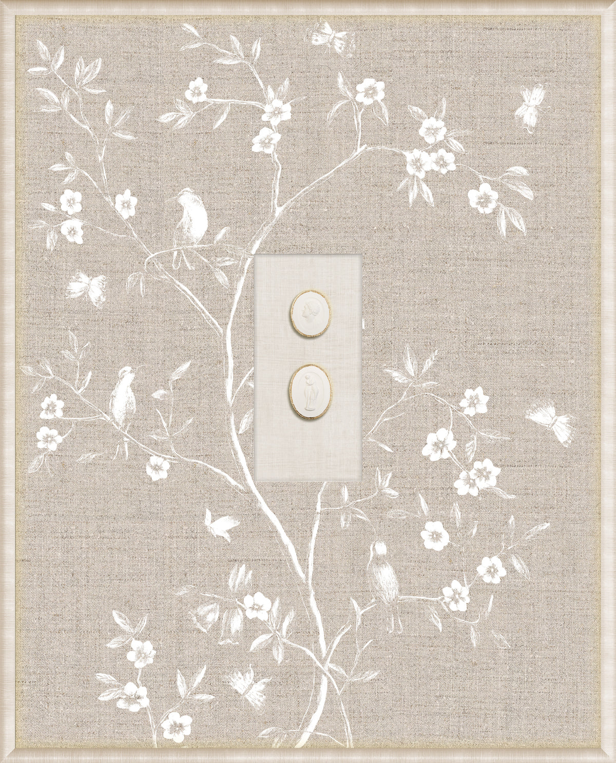 Grand Tour Intaglio Linen Sanctuary I